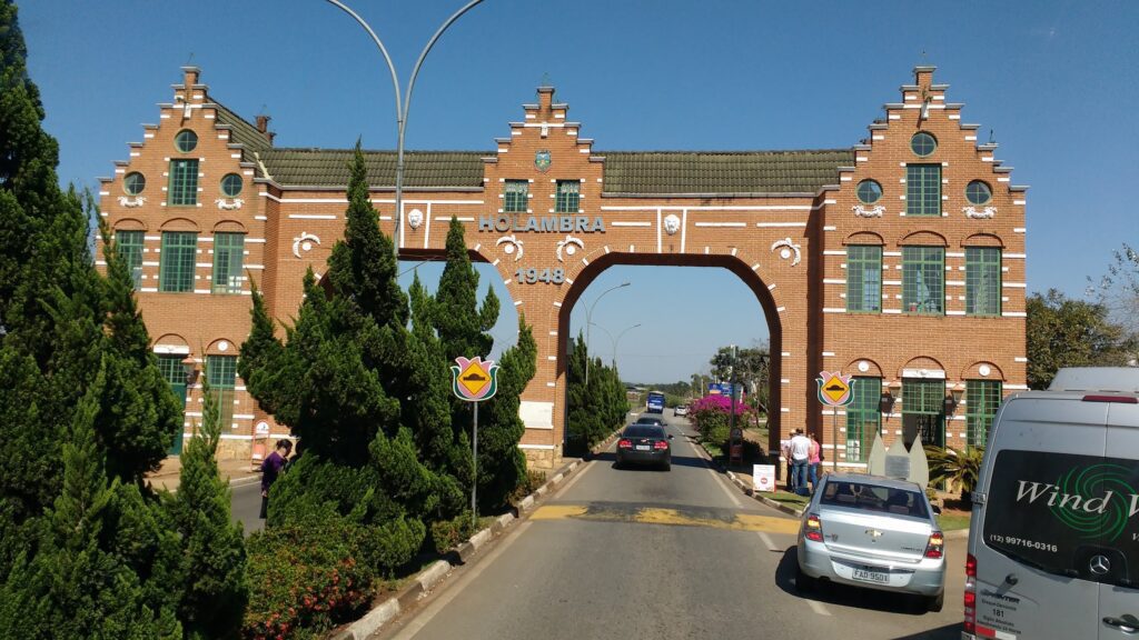 Entrada Holambra interior de SP