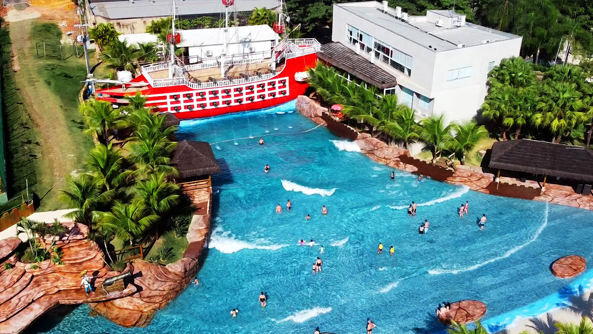 Thermas Water Park ondas navio