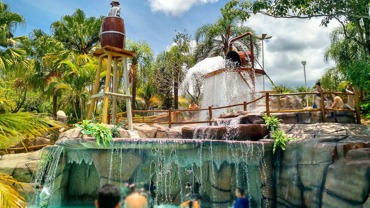 Thermas Water Park infantil baldes