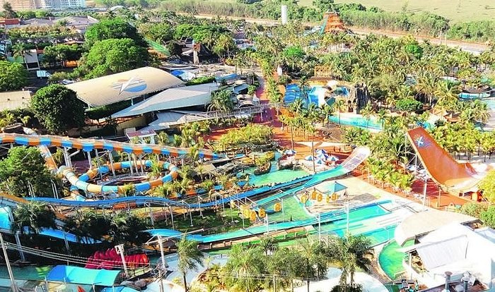 Thermas dos Laranjais vista aérea